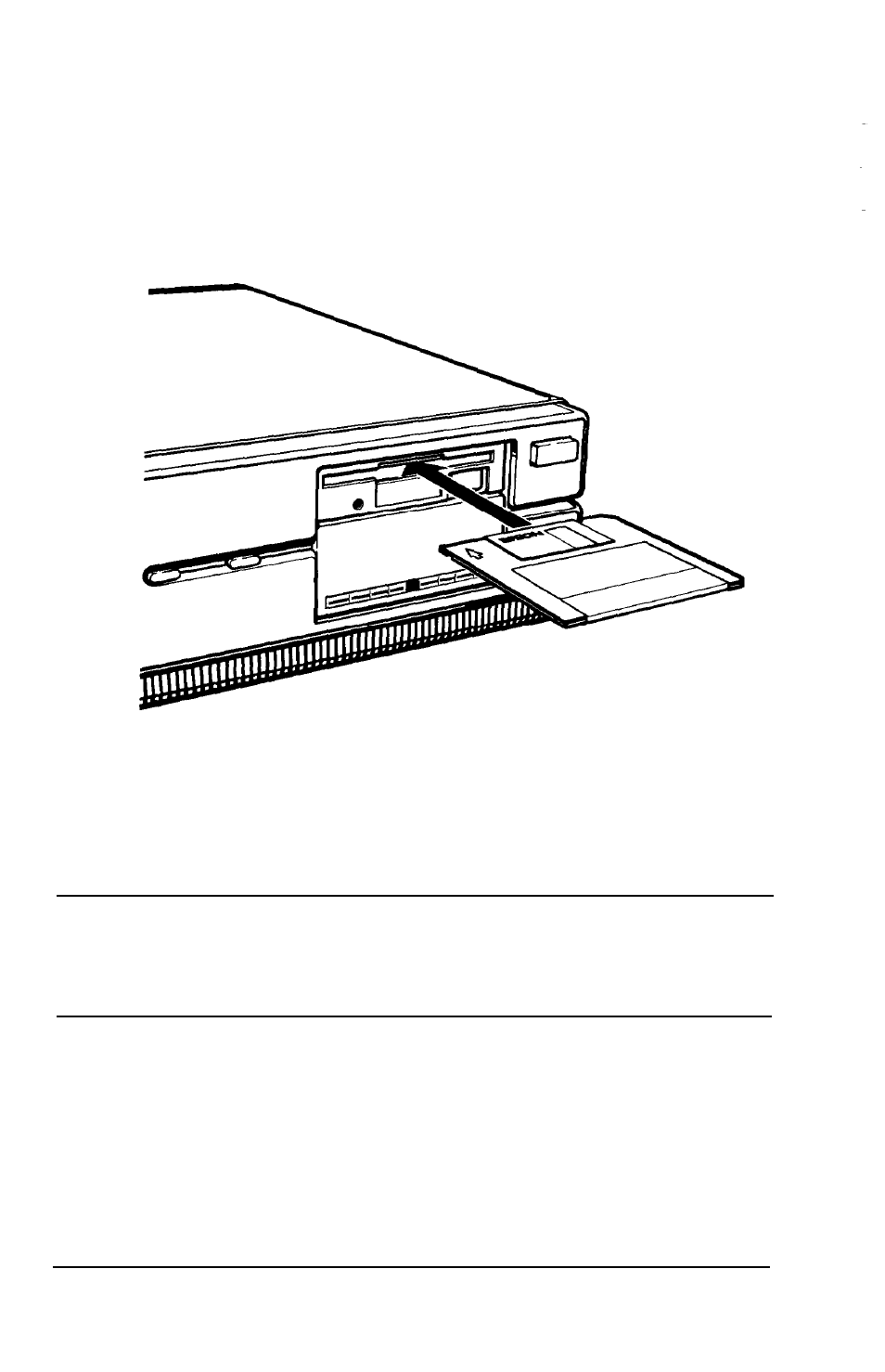 Inserting and removing diskettes, Warning | Epson Equity Ie Q50188015-1 User Manual | Page 41 / 147