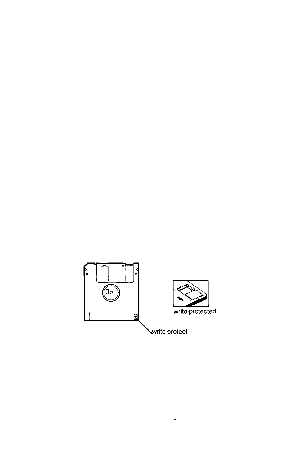 Making backup copies, Write-protecting diskettes, Using the equity ie 3-7 | Epson Equity Ie Q50188015-1 User Manual | Page 42 / 147