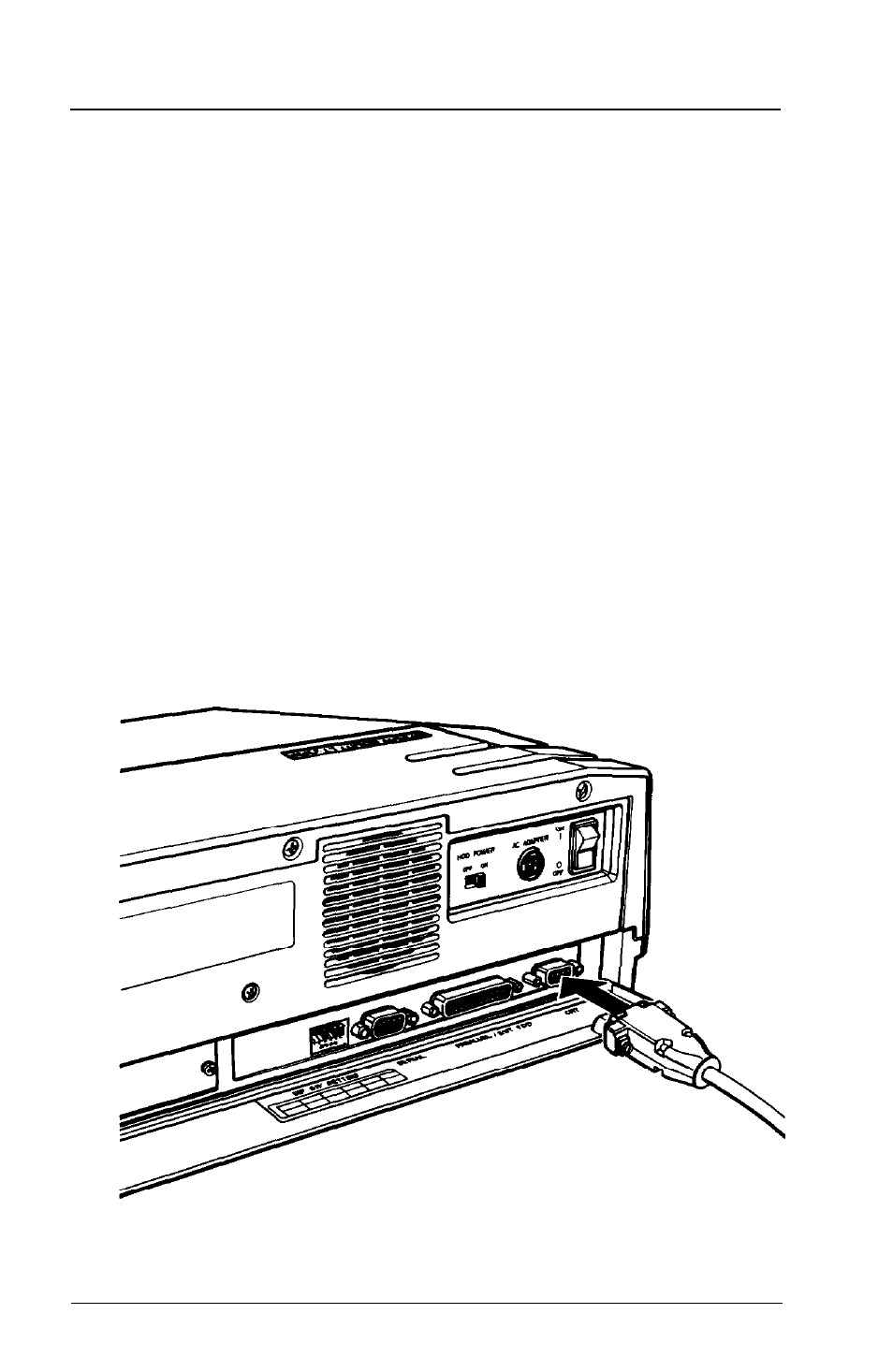 Appendix a-connecting an external color monitor, Connecting an external color monitor, Appendix a | Epson LT-286 User Manual | Page 113 / 188