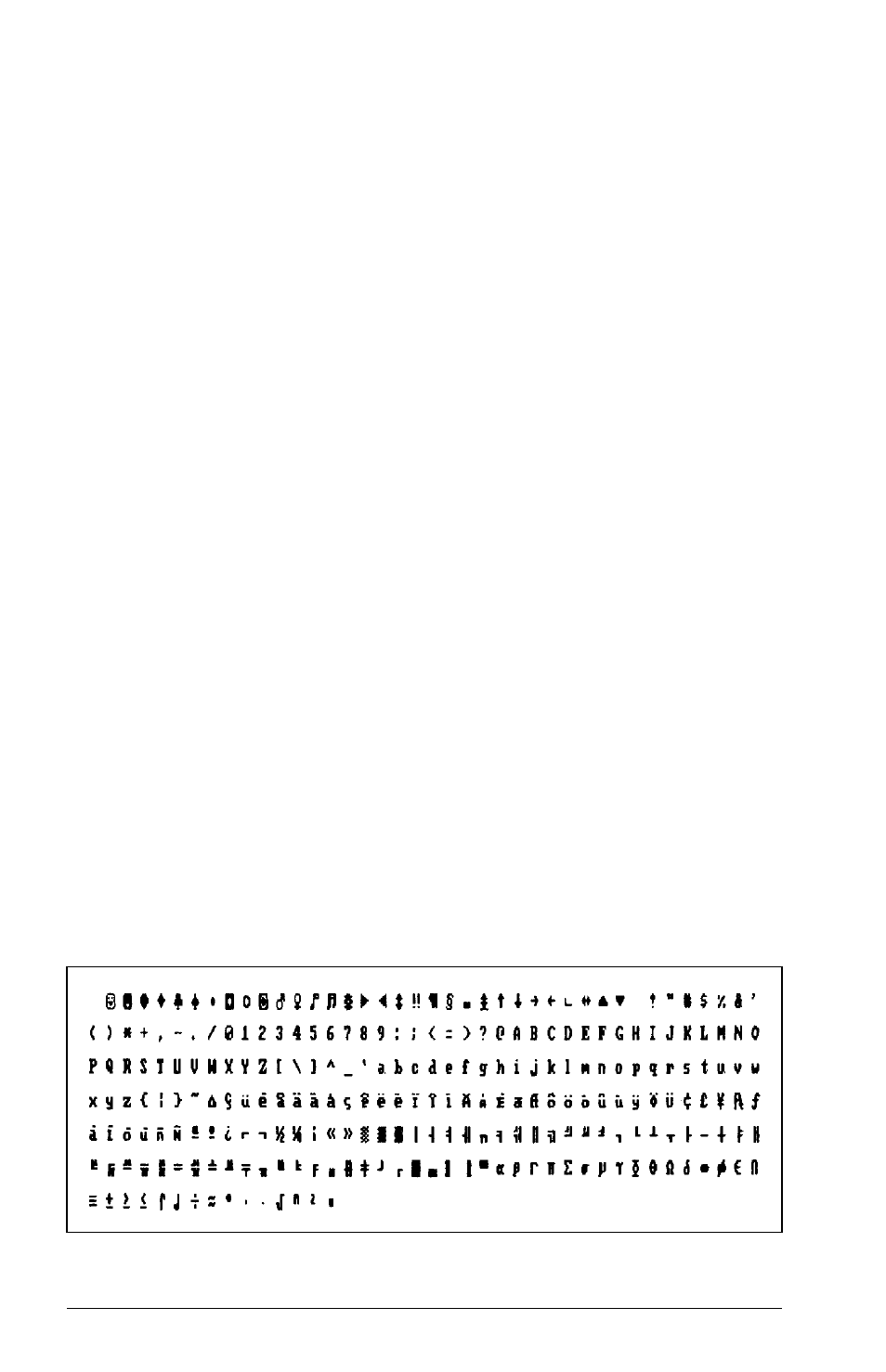 Monochrome adapter check, Attribute check, Character set check | Epson LT-286 User Manual | Page 134 / 188