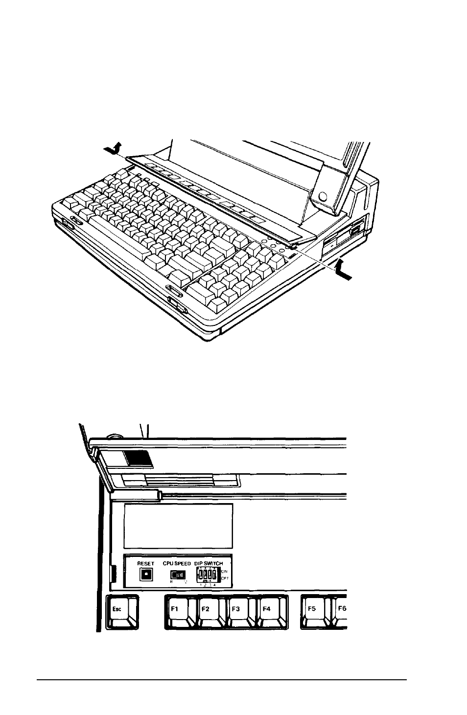 Keyboard dip switches | Epson LT-286 User Manual | Page 22 / 188