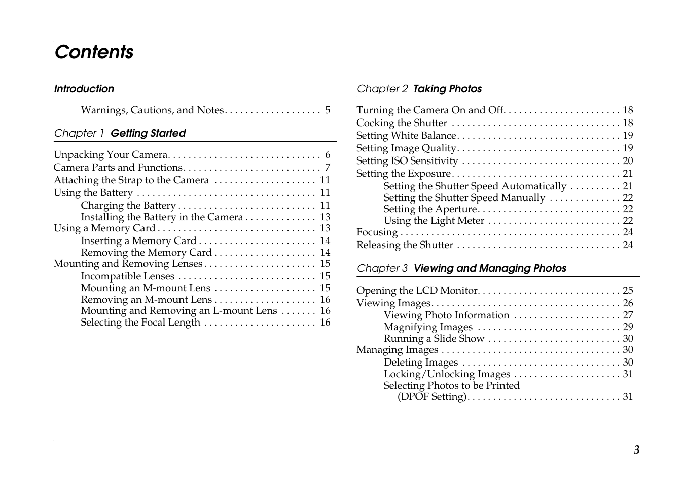 Epson R-D1s User Manual | Page 3 / 48