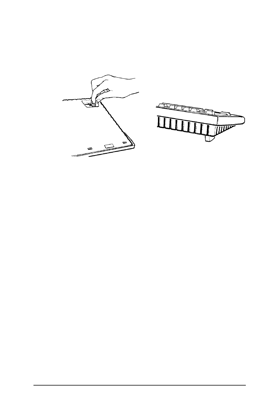 Connecting the mouse | Epson 386/25 User Manual | Page 33 / 326