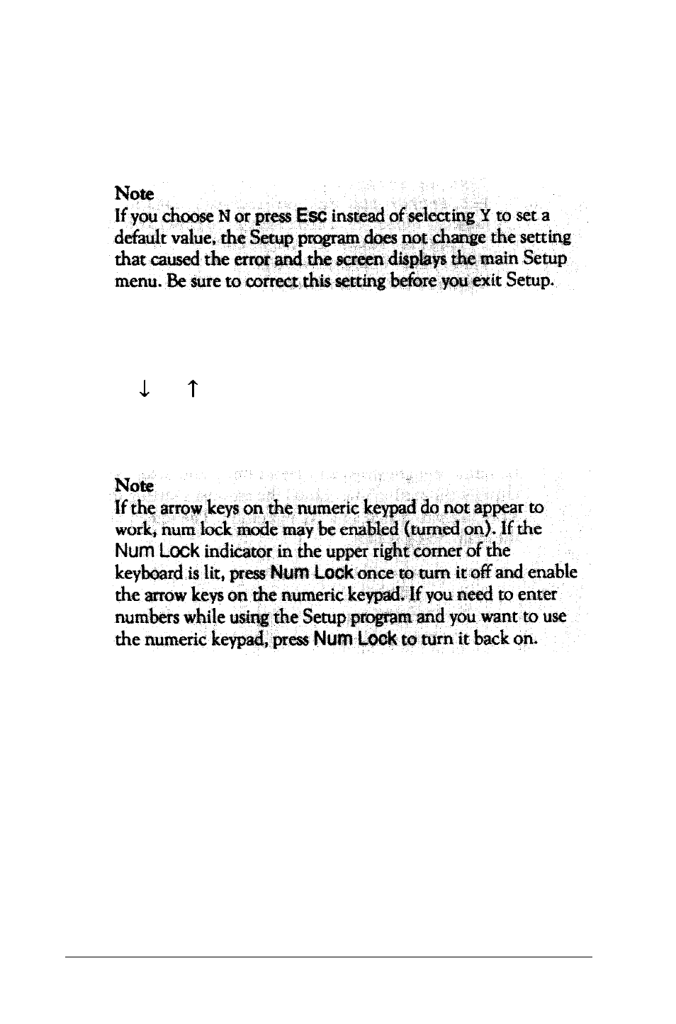 Moving the cursor block | Epson 386/25 User Manual | Page 44 / 326