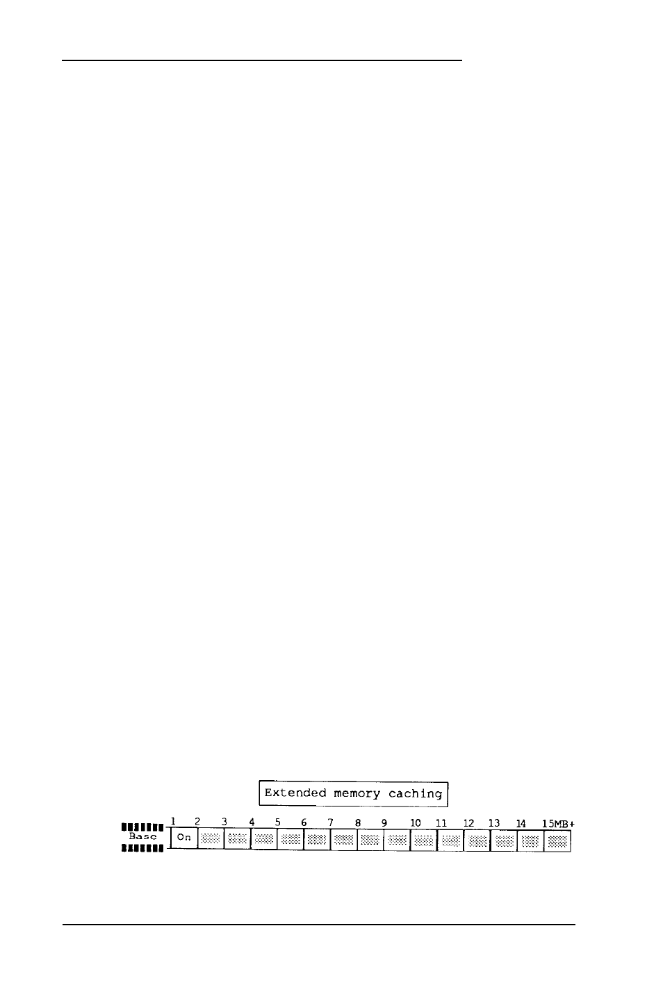 Setting the extended memory caching | Epson 386/25 User Manual | Page 50 / 326