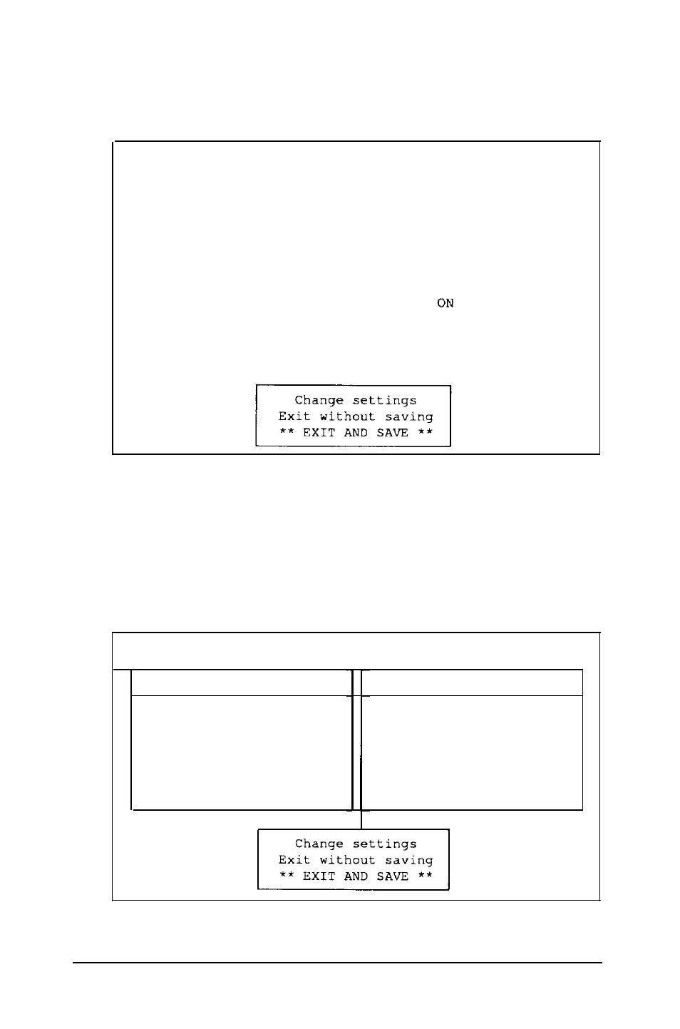 Pgdn, Pgdn. you, You see the following | See your hard disk drive configuration(s), 30 running the setup program | Epson 386/25 User Manual | Page 68 / 326