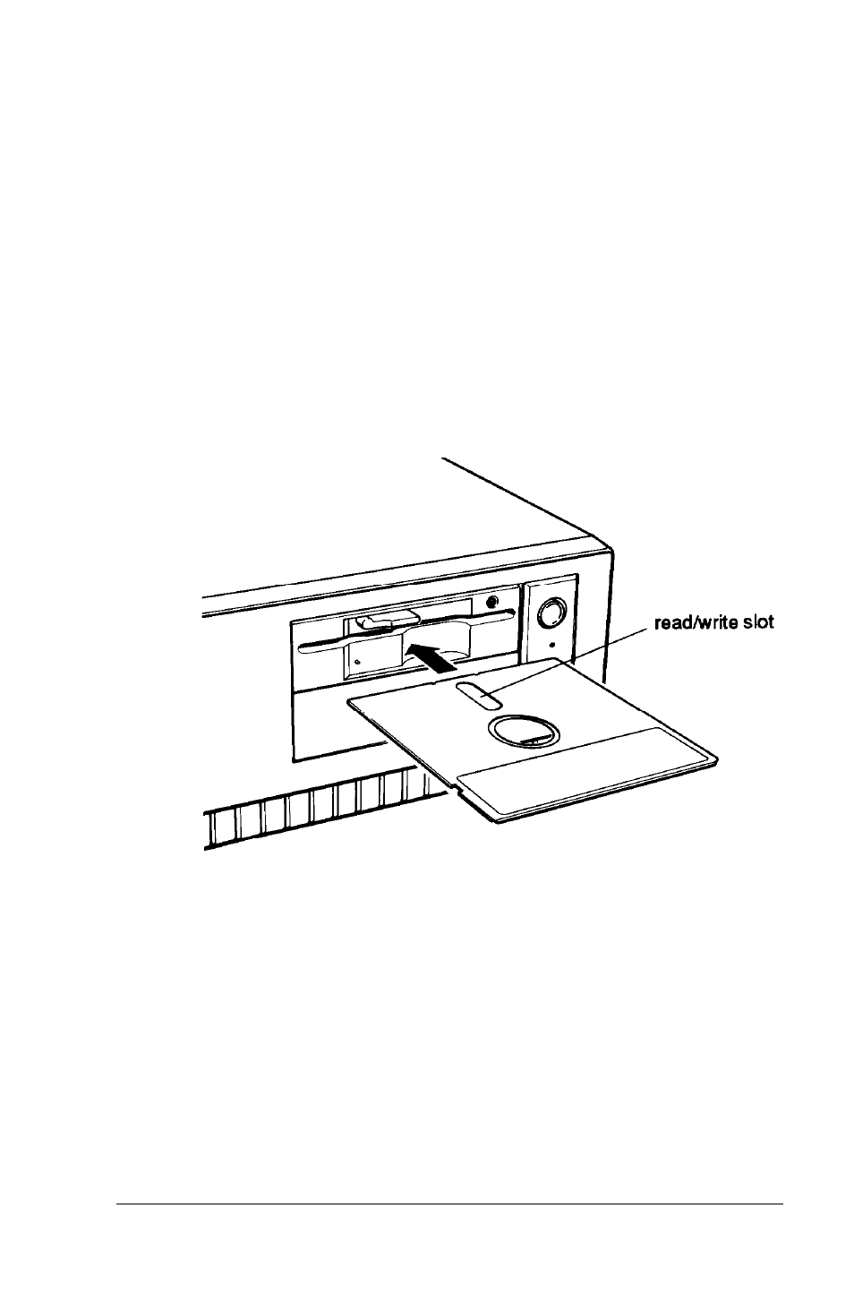 Inserting and removing diskettes | Epson 386/25 User Manual | Page 89 / 326