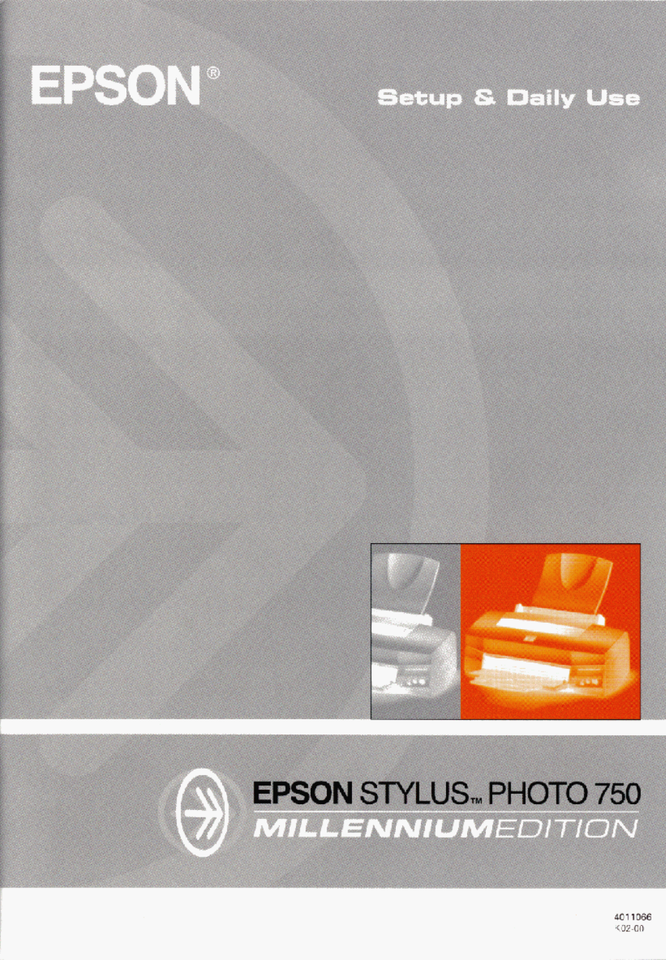 Epson 750 User Manual | 60 pages