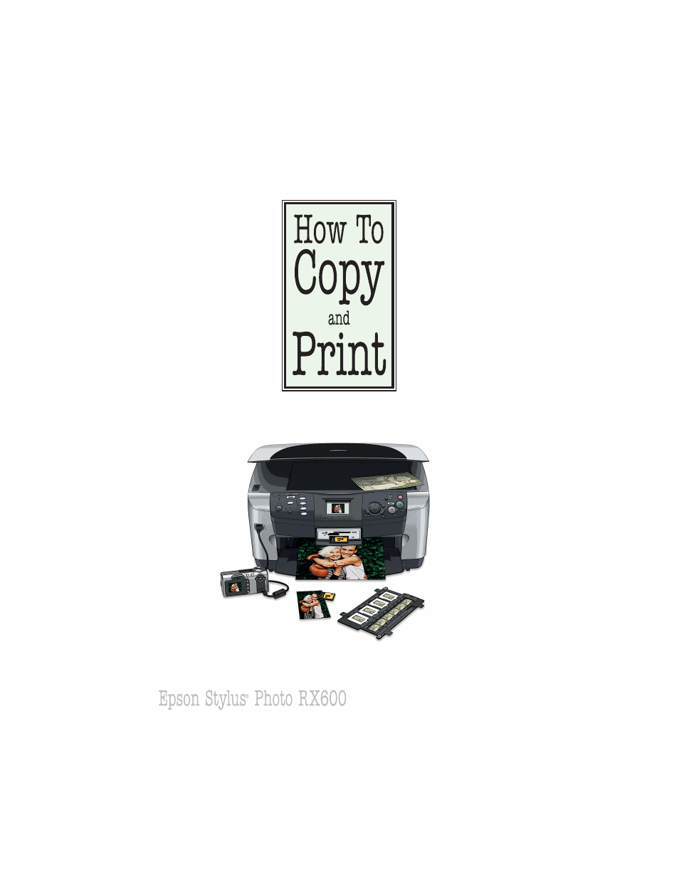 Epson Stylus Photo RX600 User Manual | 28 pages