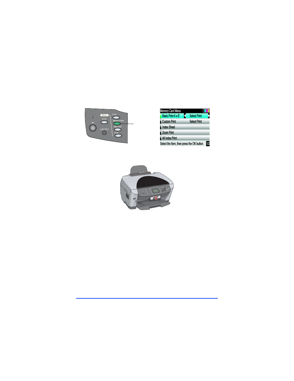 Inserting your memory card | Epson Stylus Photo RX600 User Manual | Page 14 / 28