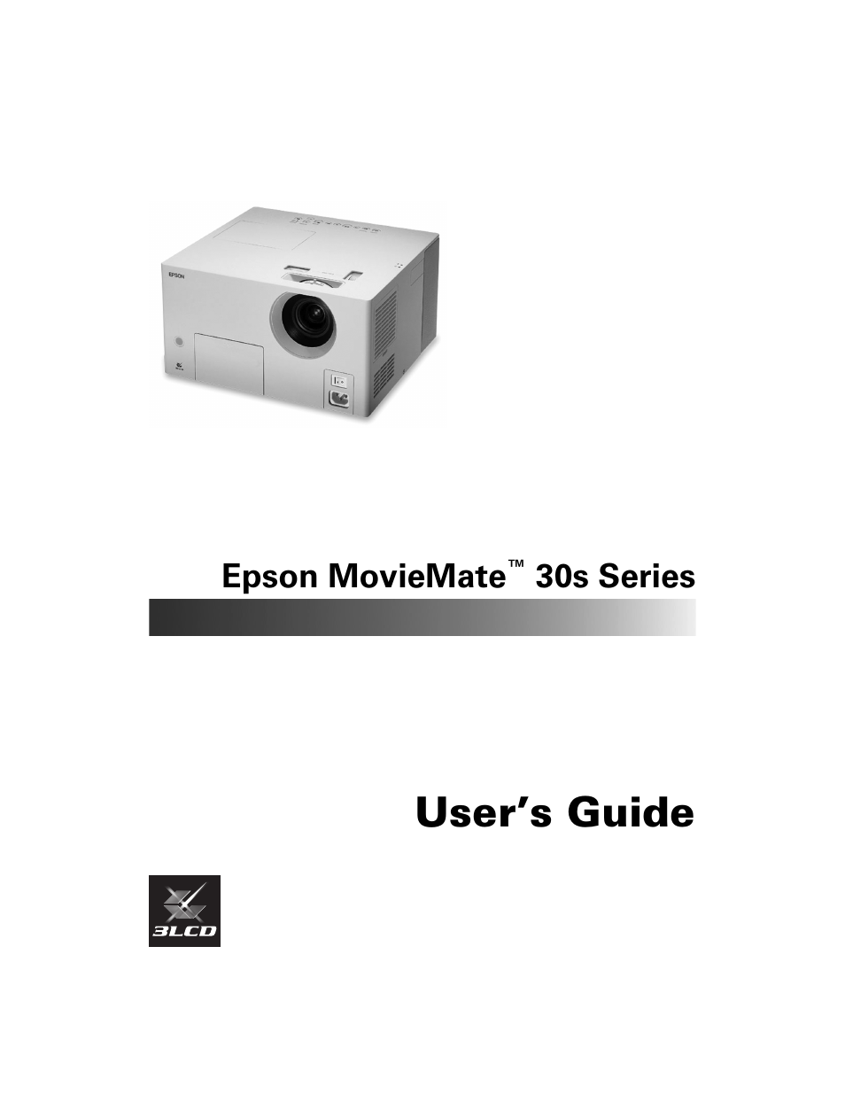 Epson MovieMate 30s User Manual | 80 pages