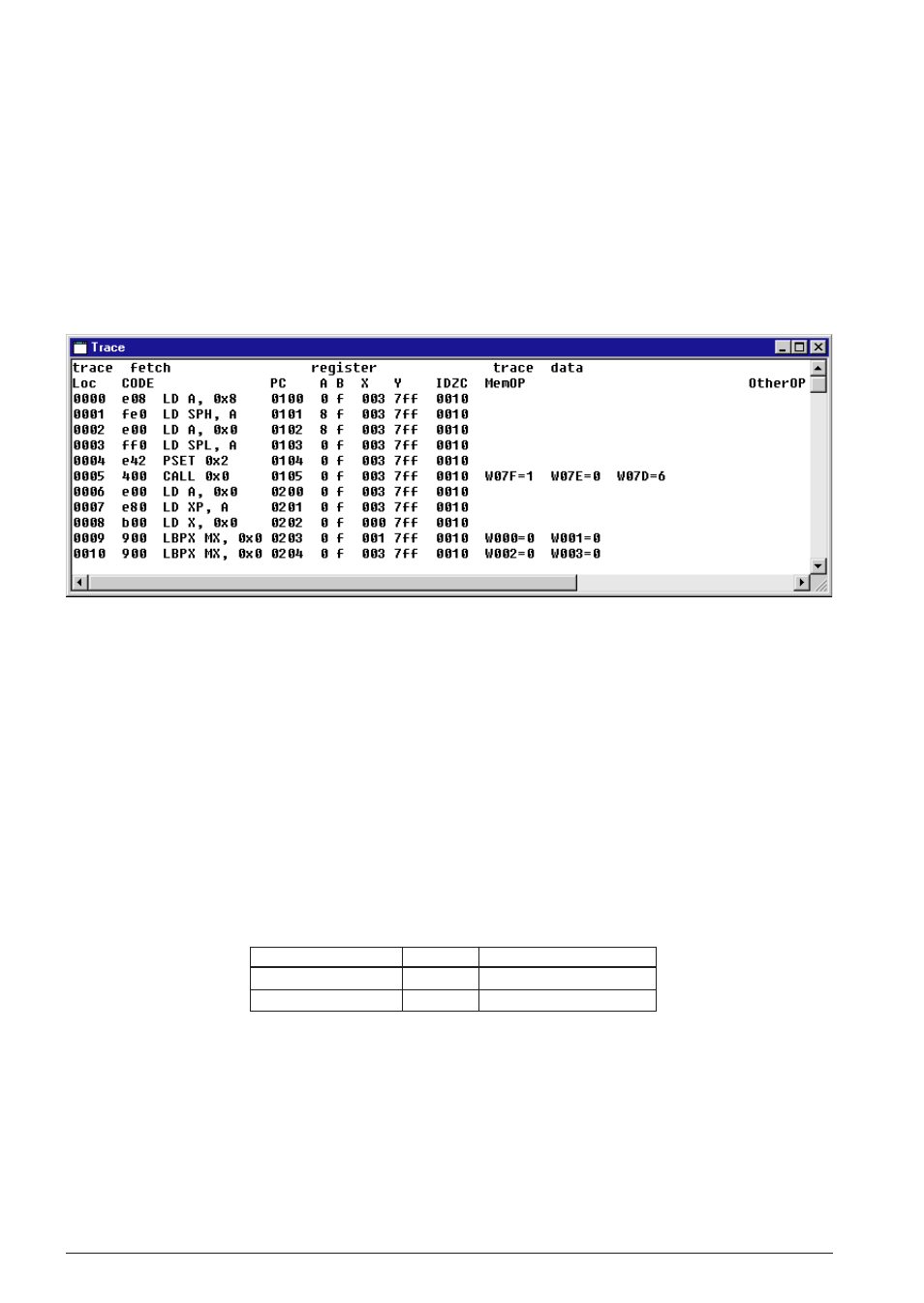 6 trace functions | Epson S5U1C62000A User Manual | Page 162 / 255