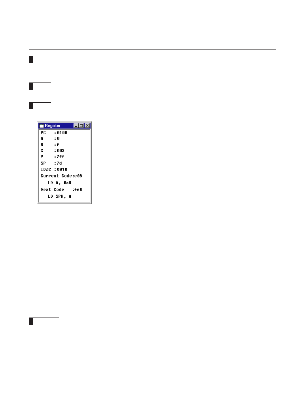 5 register operation, Rd (register display) | Epson S5U1C62000A User Manual | Page 179 / 255