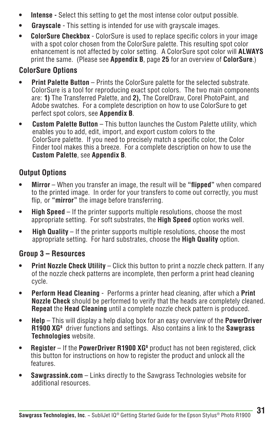 Epson STYLUS R1900 User Manual | Page 37 / 56