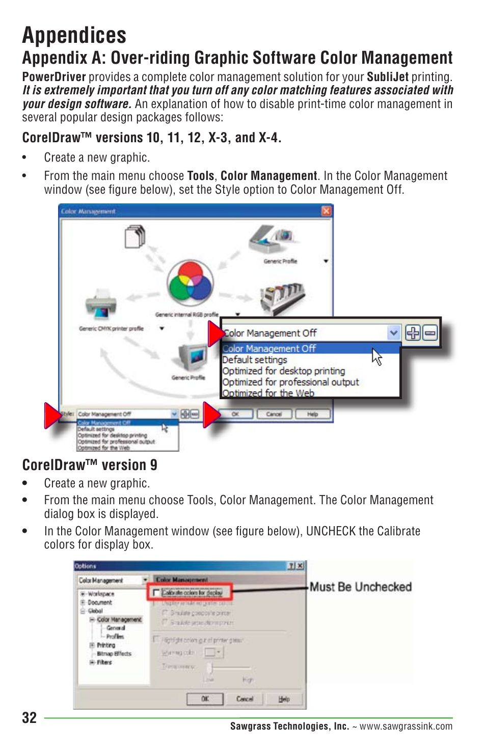 Appendices | Epson STYLUS R1900 User Manual | Page 38 / 56