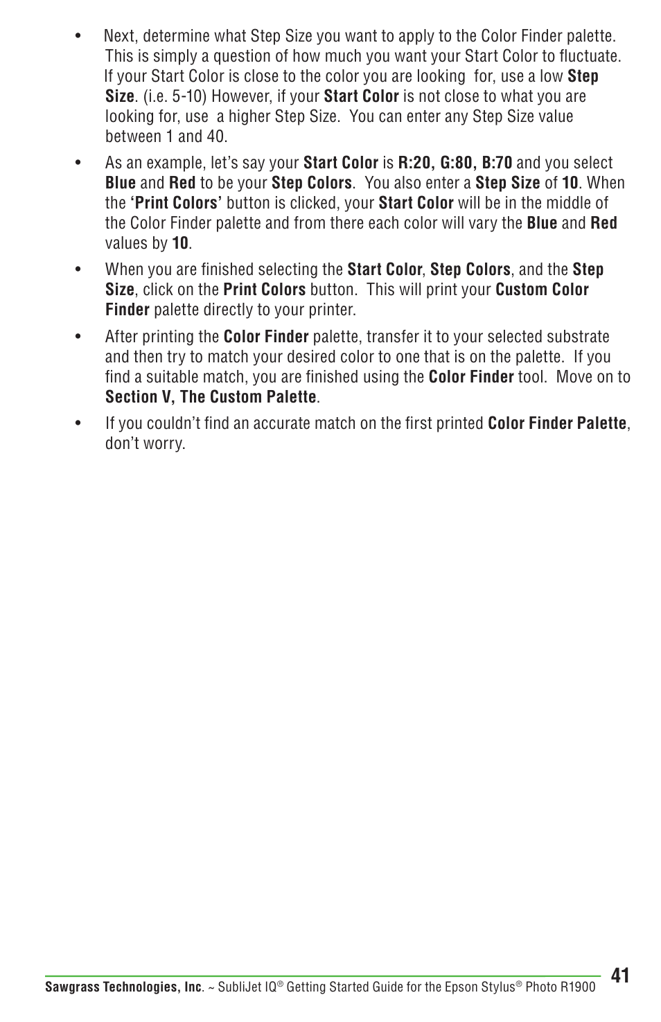 Epson STYLUS R1900 User Manual | Page 47 / 56