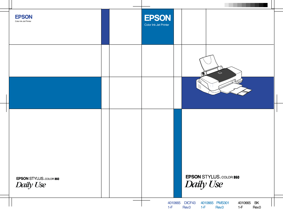 Epson 860 User Manual | 75 pages