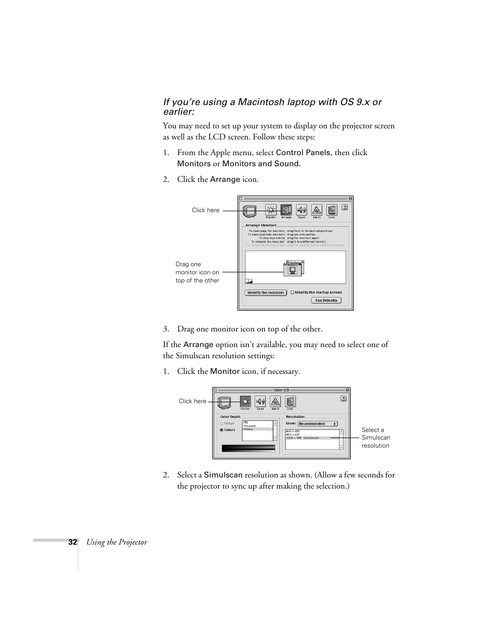 Epson 54c User Manual | Page 32 / 106