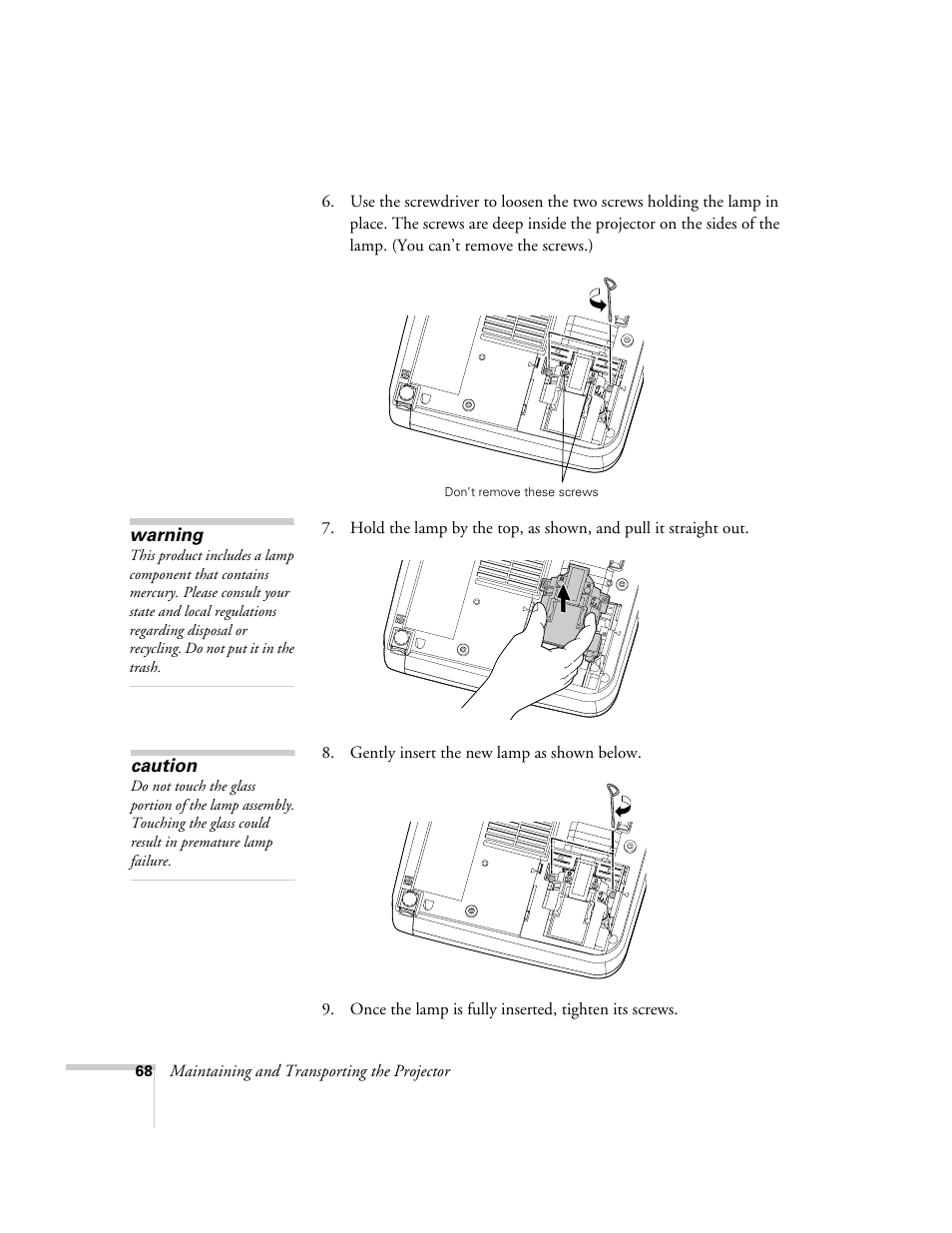 Epson 54c User Manual | Page 68 / 106