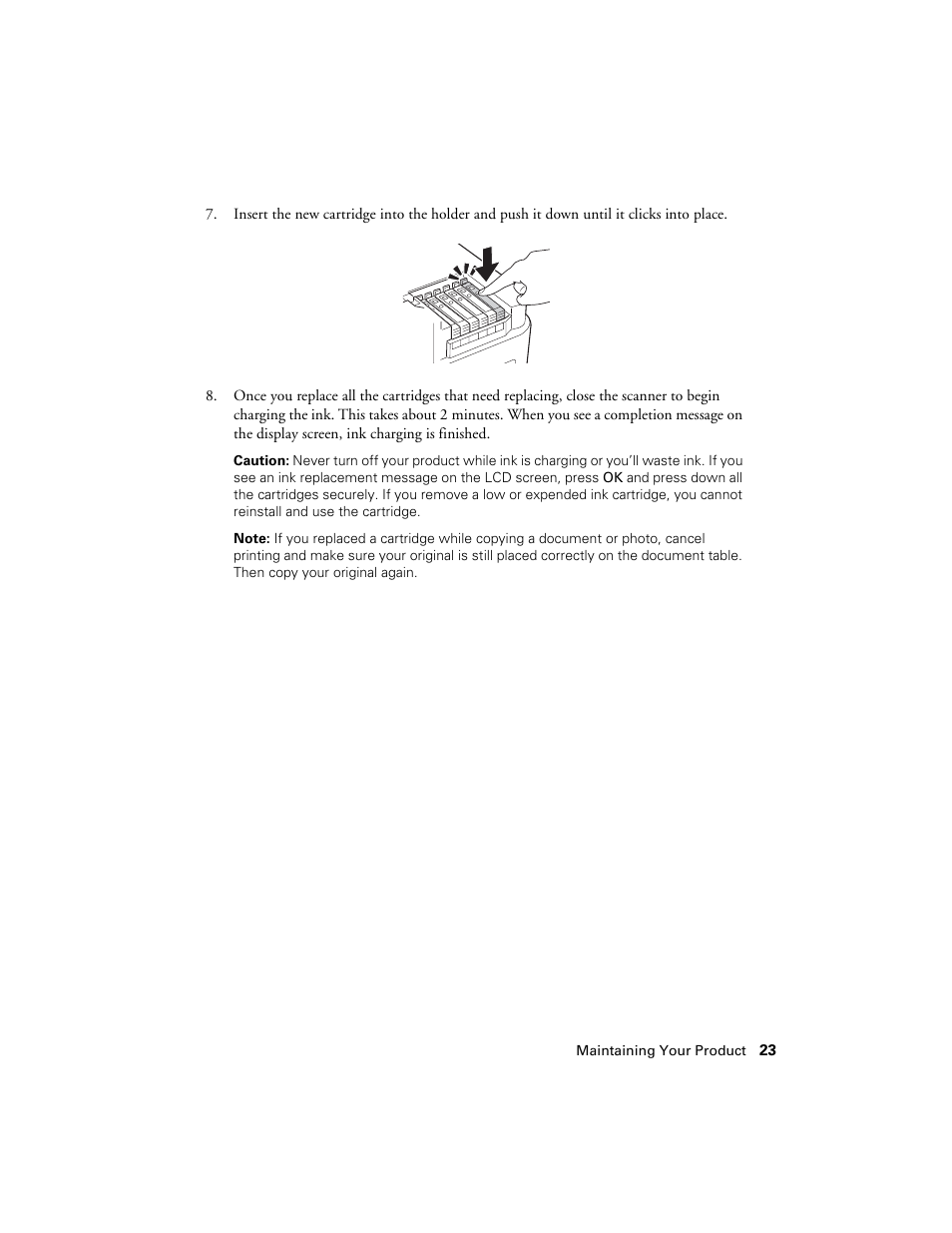 Epson Artisan 730 User Manual | Page 23 / 36