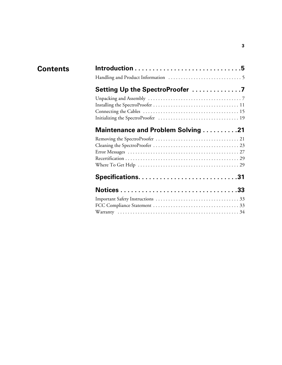 Epson Printer Accessories User Manual | Page 3 / 36