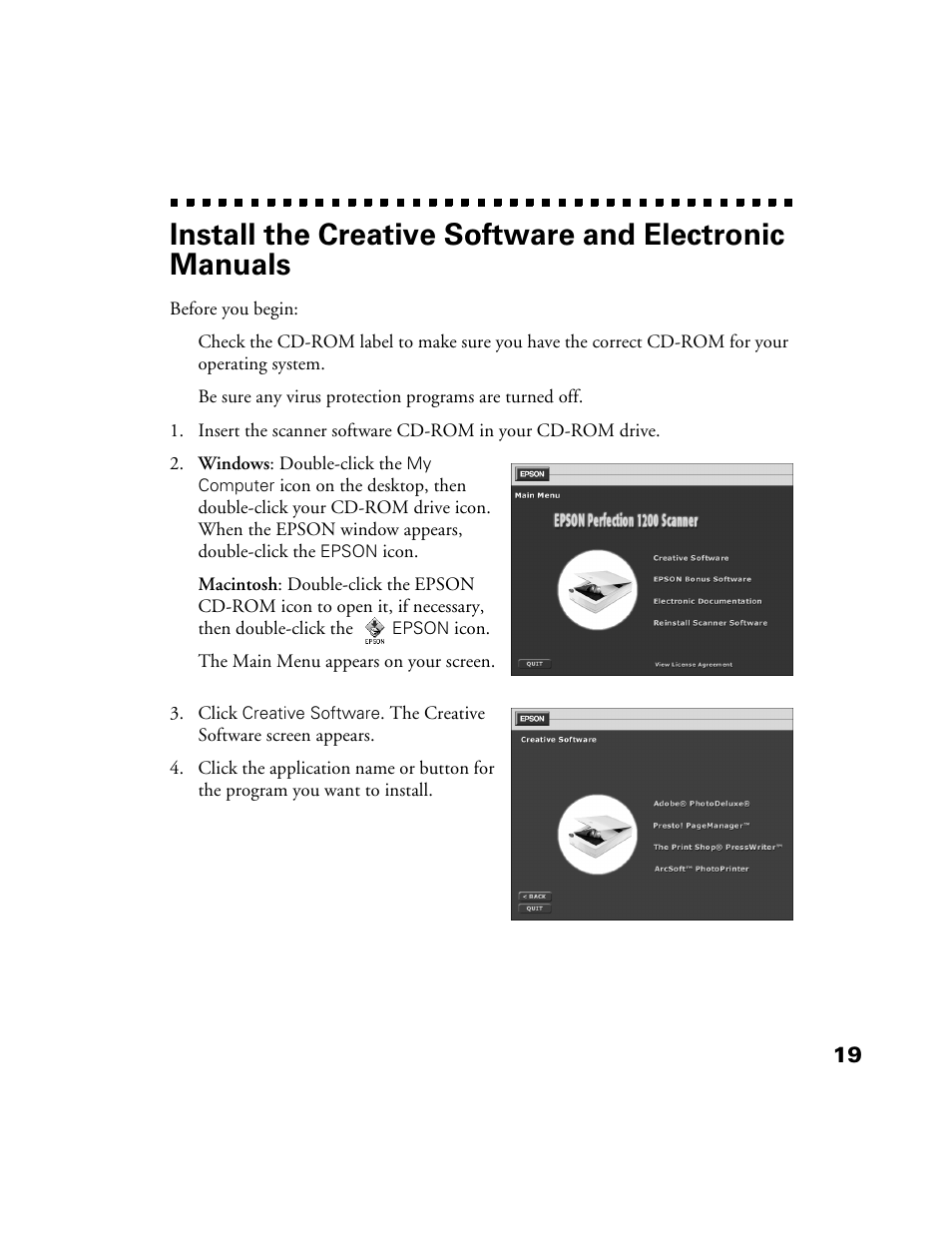 Epson Perfection 1200U User Manual | Page 26 / 113