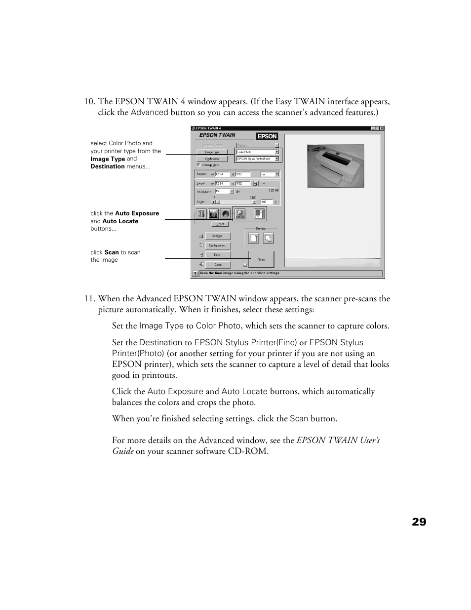 Epson Perfection 1200U User Manual | Page 36 / 113