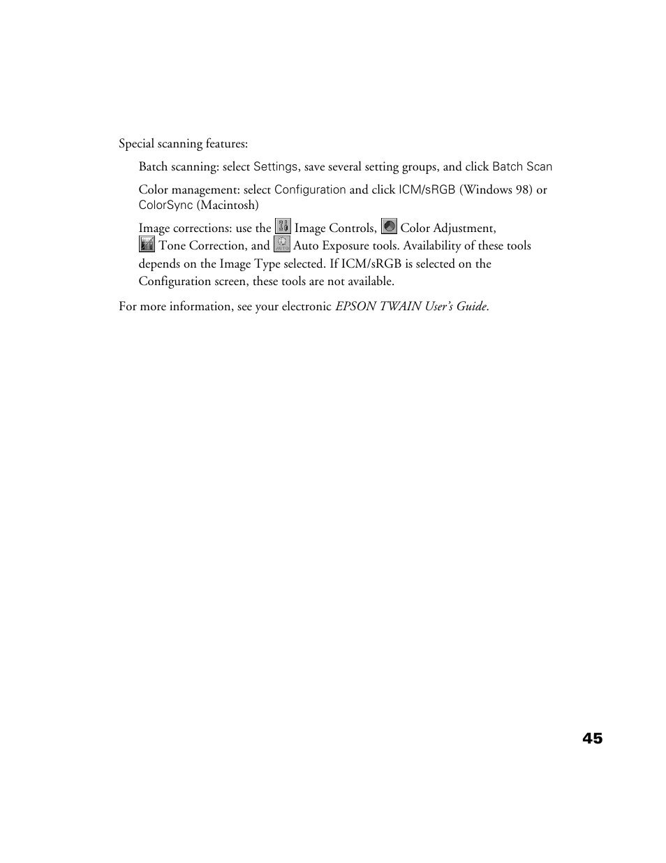 Epson Perfection 1200U User Manual | Page 52 / 113