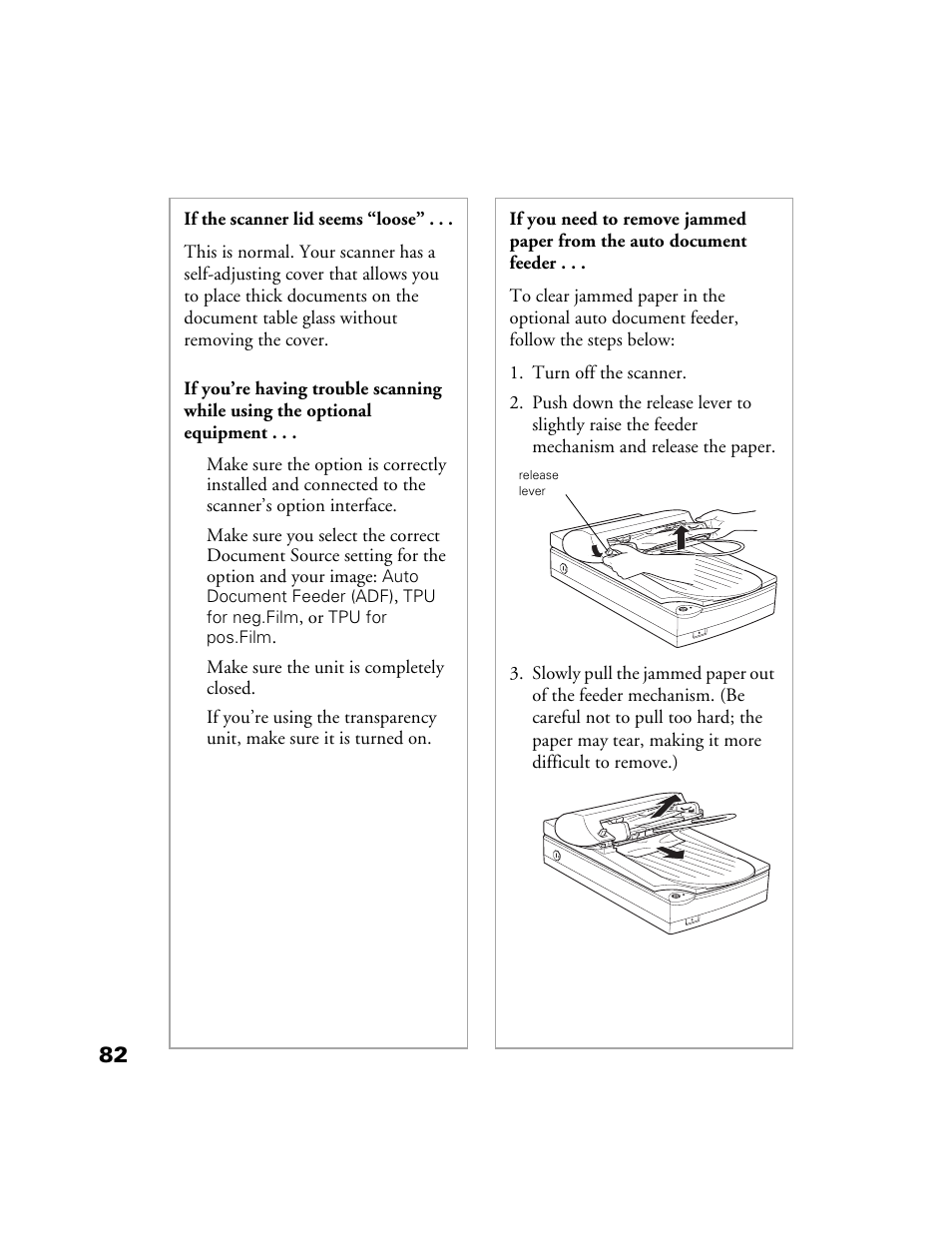 Epson Perfection 1200U User Manual | Page 89 / 113