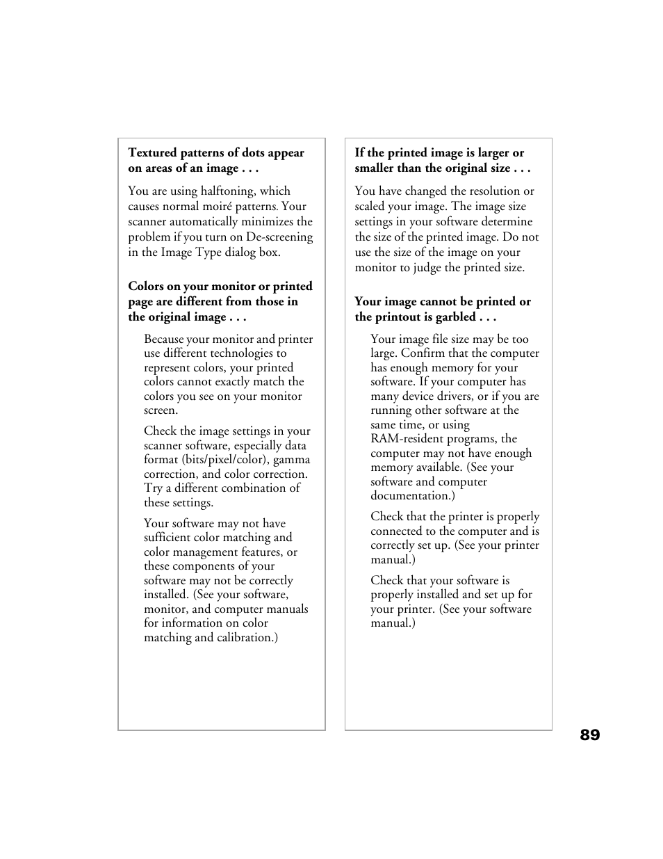 Epson Perfection 1200U User Manual | Page 96 / 113