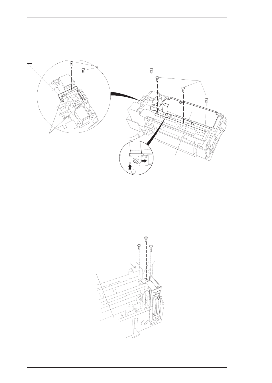 3 c160 i/f board removal, Figure 3-4. board frame and metal stay removal | Epson 200 User Manual | Page 37 / 84