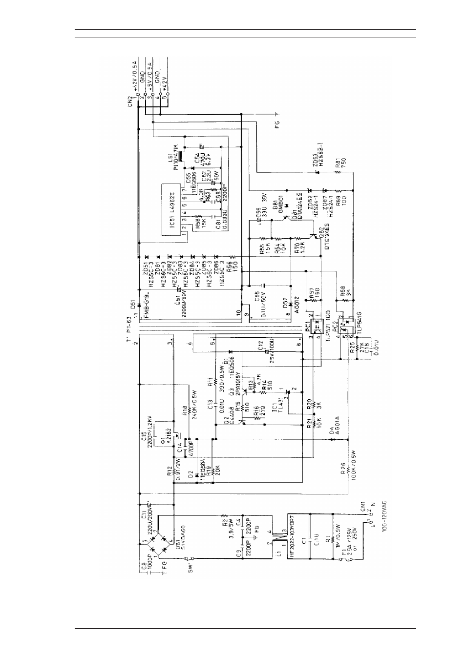 A.2 circuit diagram | Epson 200 User Manual | Page 77 / 84