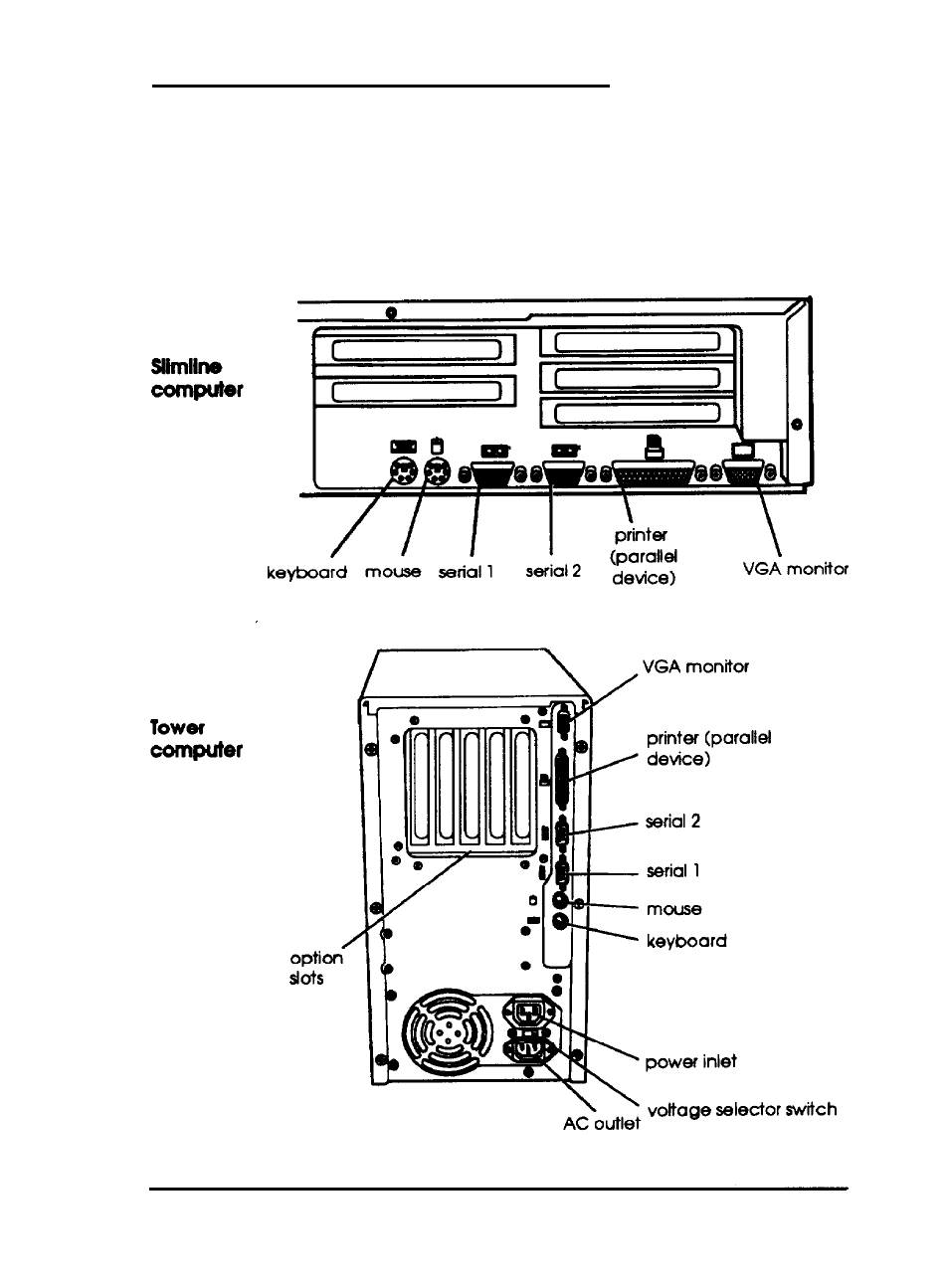 Connecting system components | Epson Epson User Manual | Page 23 / 196