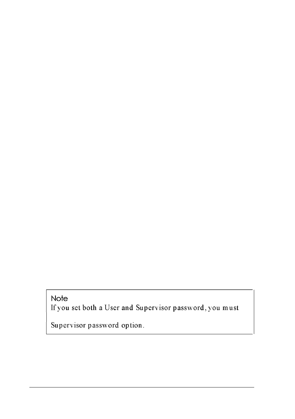Entering or changing passwords, Deleting passwords | Epson Epson User Manual | Page 44 / 196