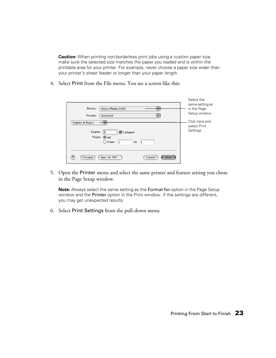 Epson 2200 User Manual | Page 29 / 106