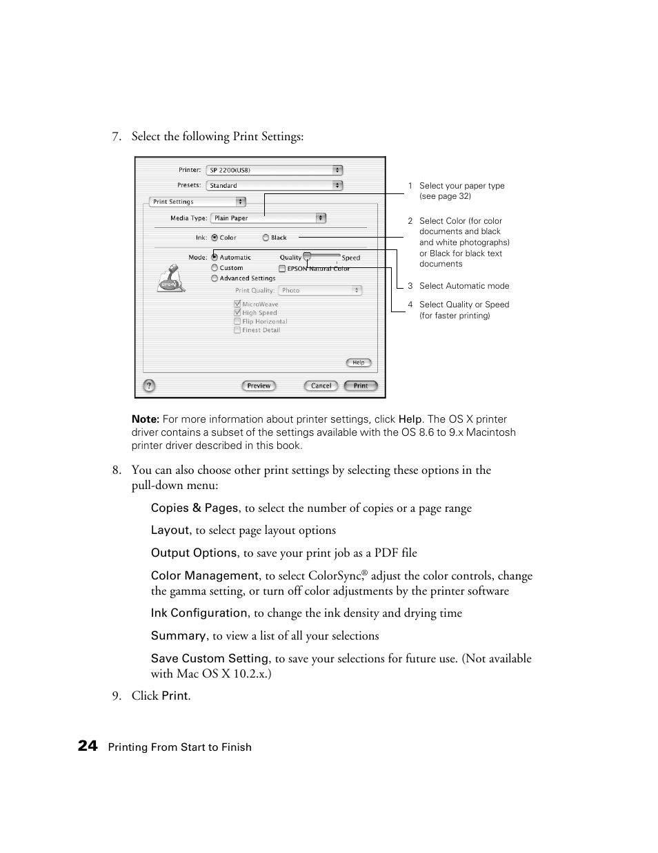 Epson 2200 User Manual | Page 30 / 106