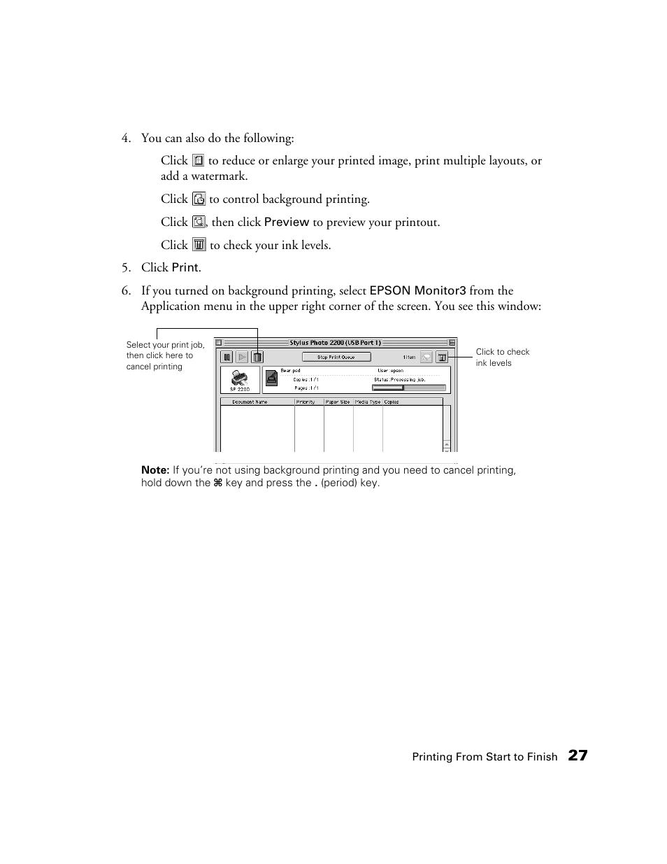 Epson 2200 User Manual | Page 33 / 106