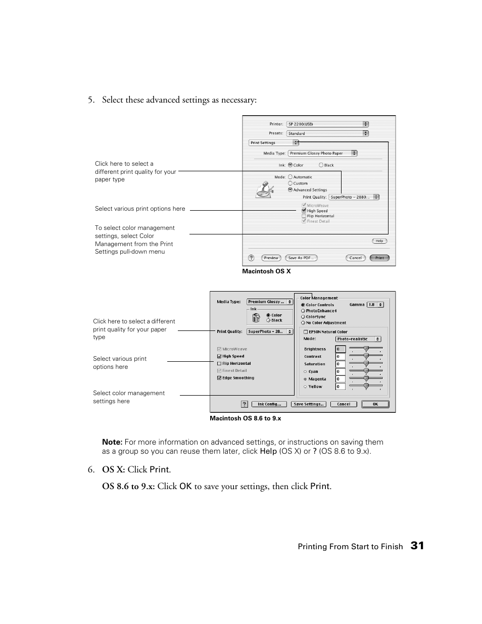 Epson 2200 User Manual | Page 37 / 106