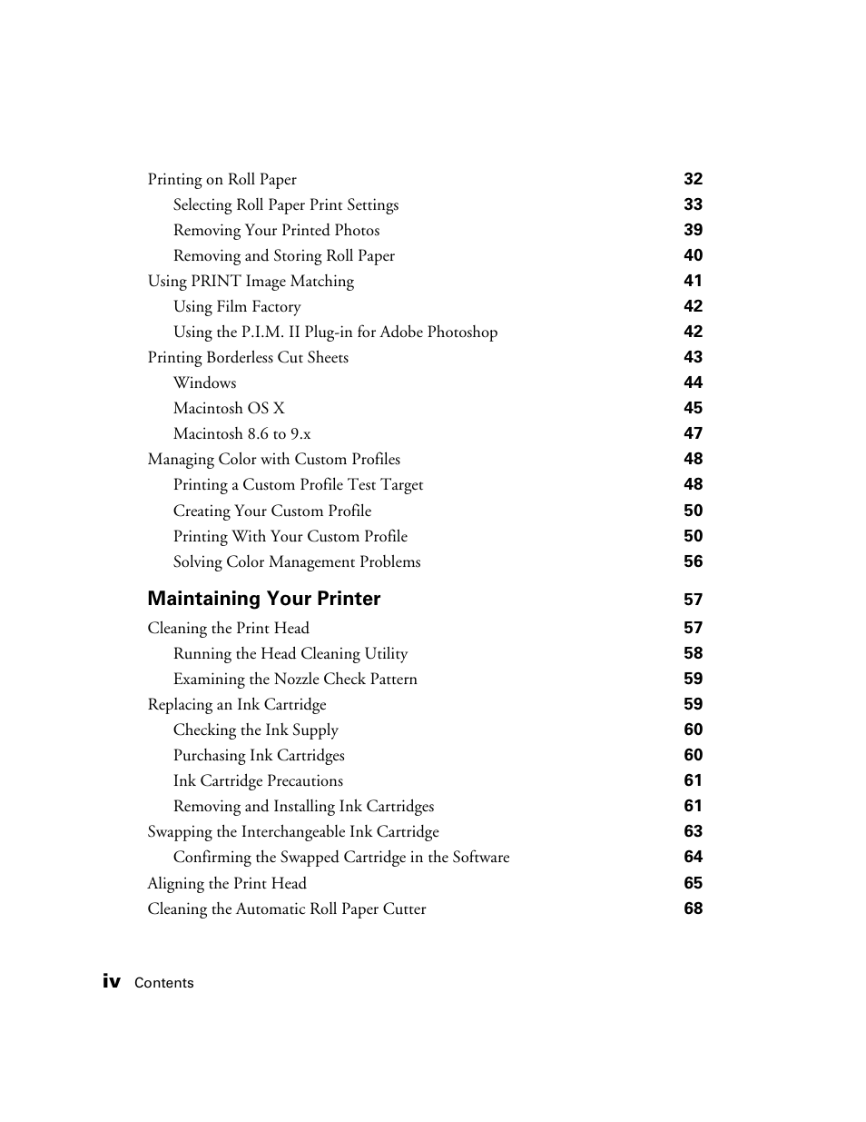 Epson 2200 User Manual | Page 4 / 106