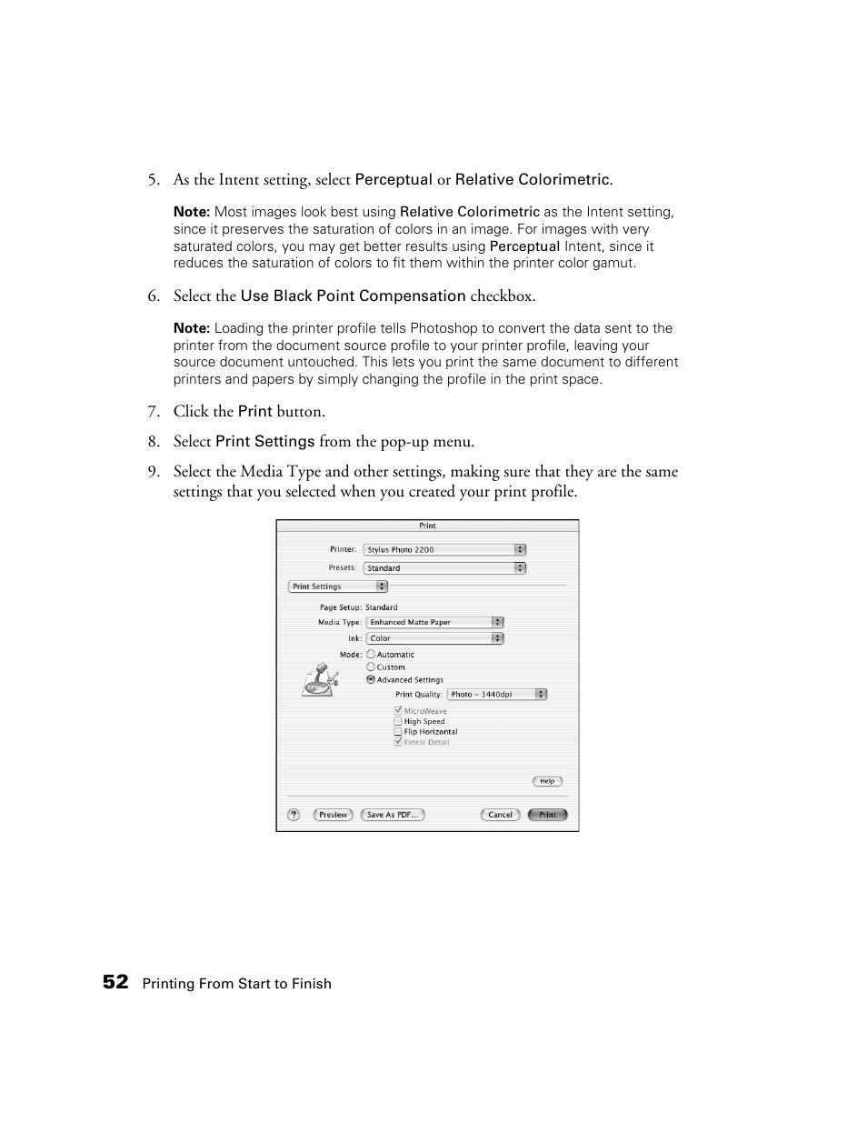 Epson 2200 User Manual | Page 58 / 106