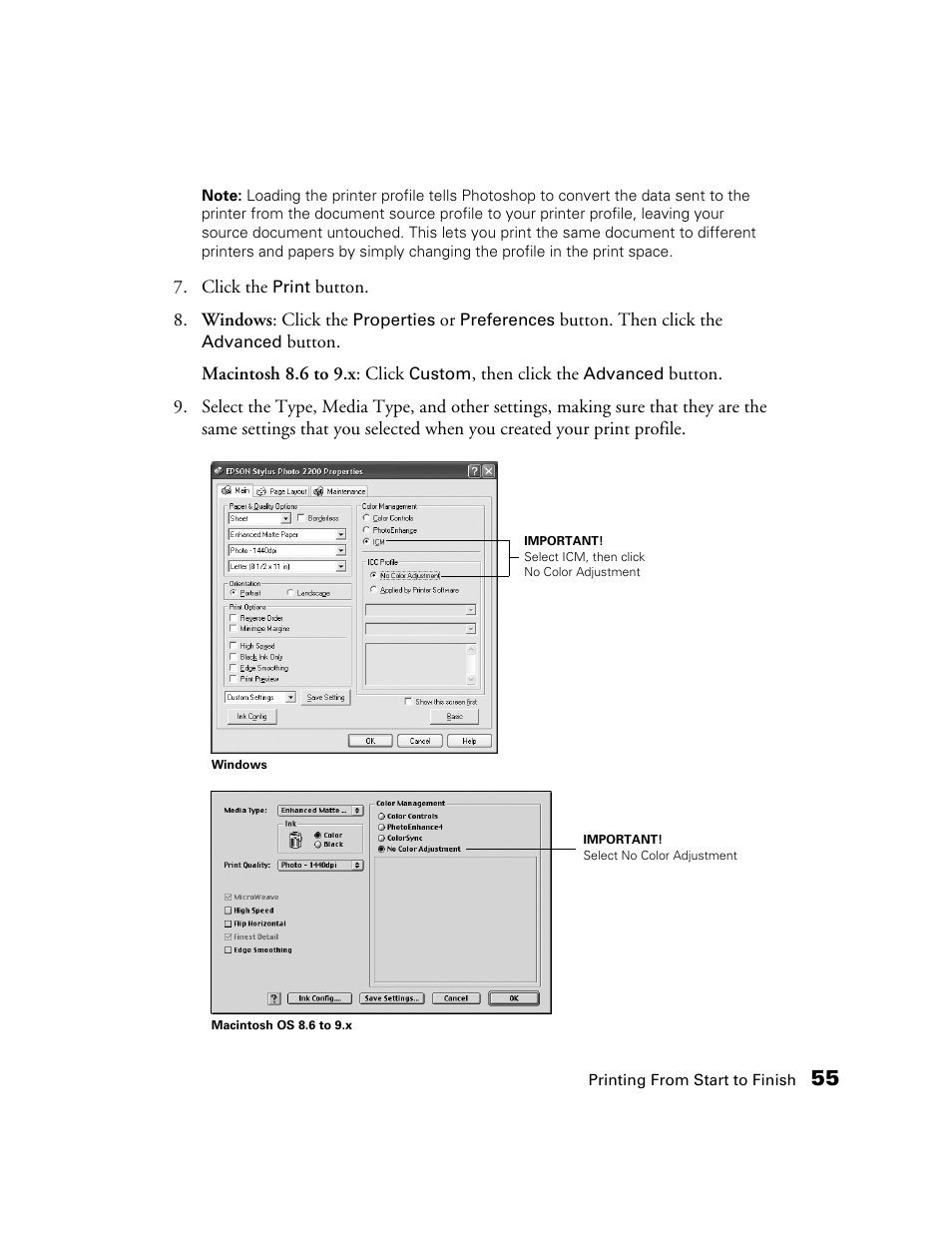 Epson 2200 User Manual | Page 61 / 106
