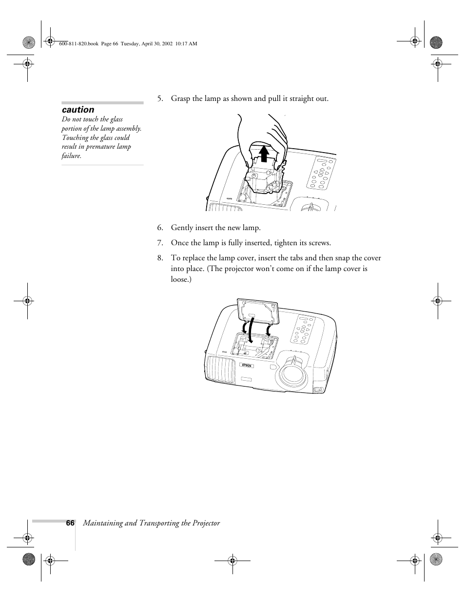 Epson 811p User Manual | Page 72 / 119