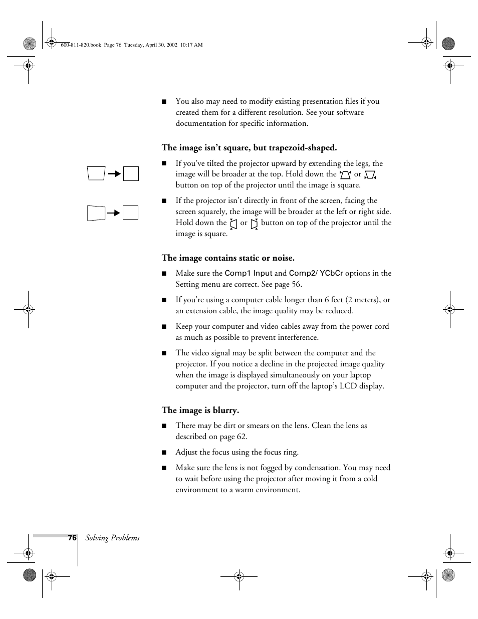 Epson 811p User Manual | Page 82 / 119