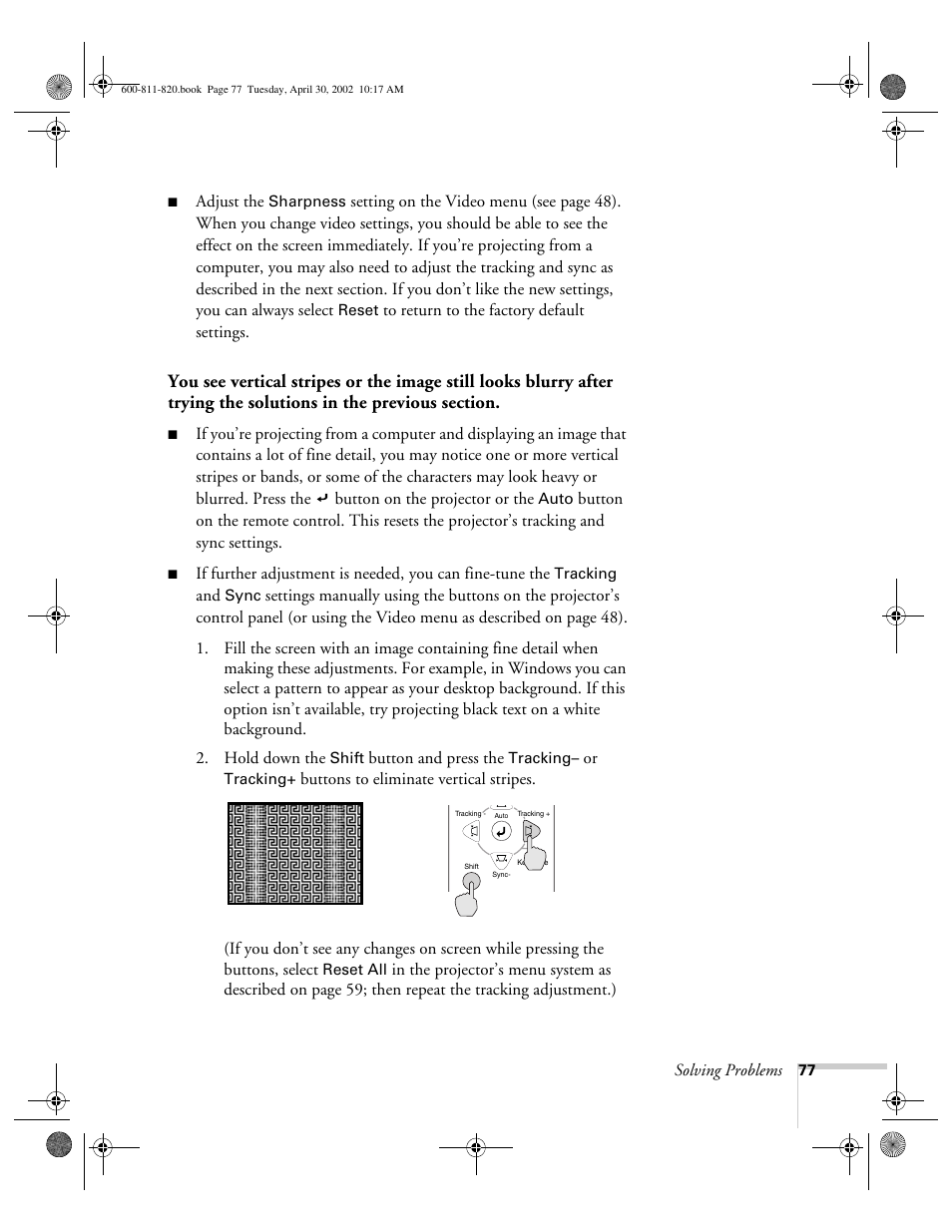 Epson 811p User Manual | Page 83 / 119