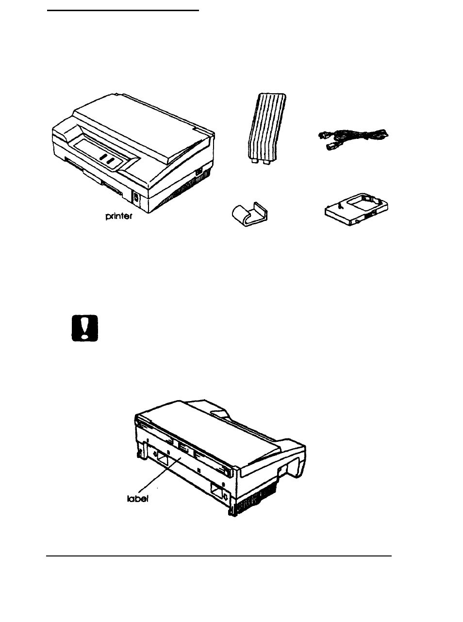 Unpacking the printer, Unpacking the printer -2, 2 setting up the printer | Epson 3260 User Manual | Page 16 / 116