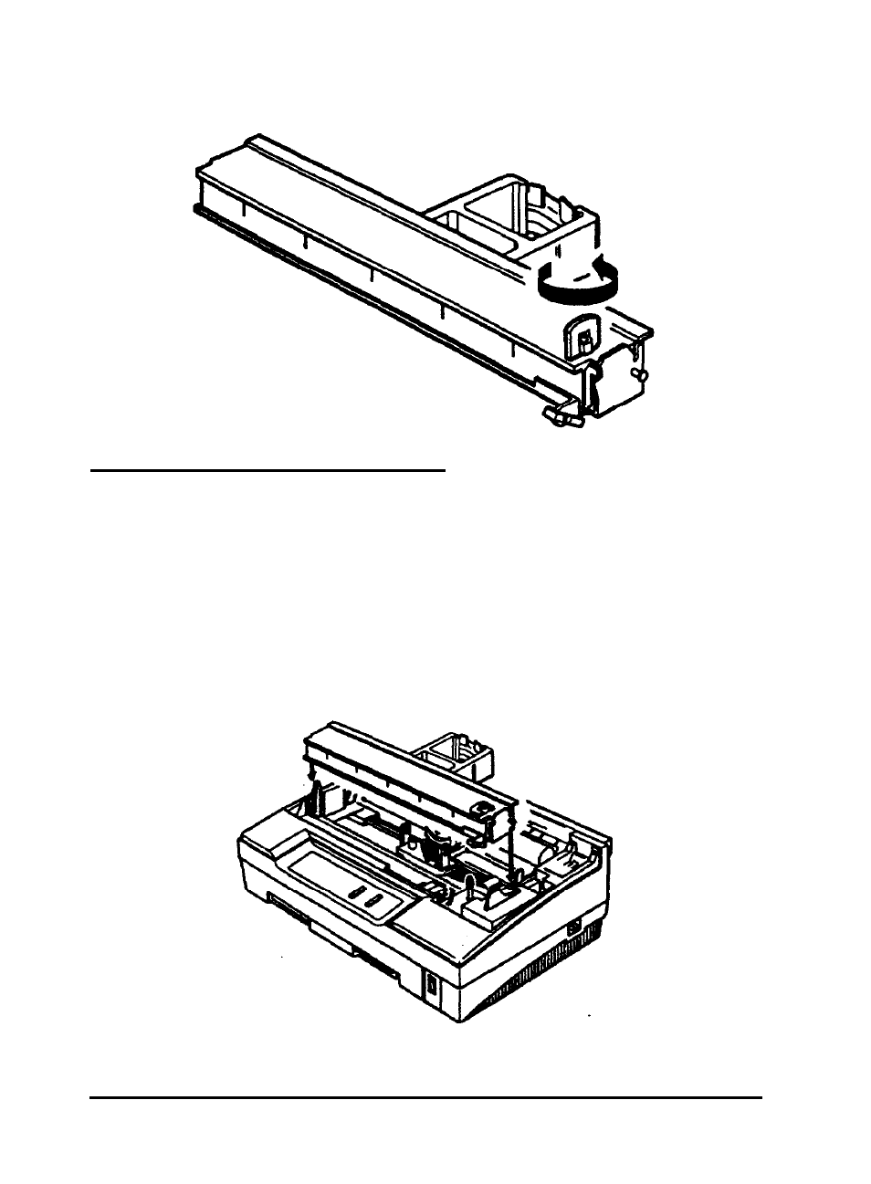 Installing the color ribbon | Epson 3260 User Manual | Page 25 / 116