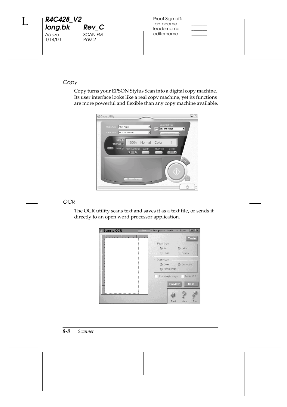 Epson 2000 User Manual | Page 114 / 231