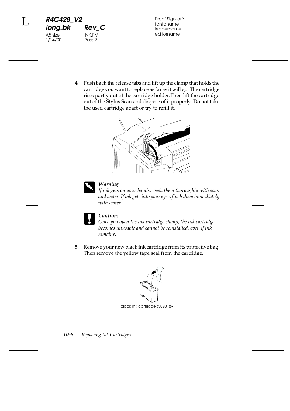 Epson 2000 User Manual | Page 138 / 231