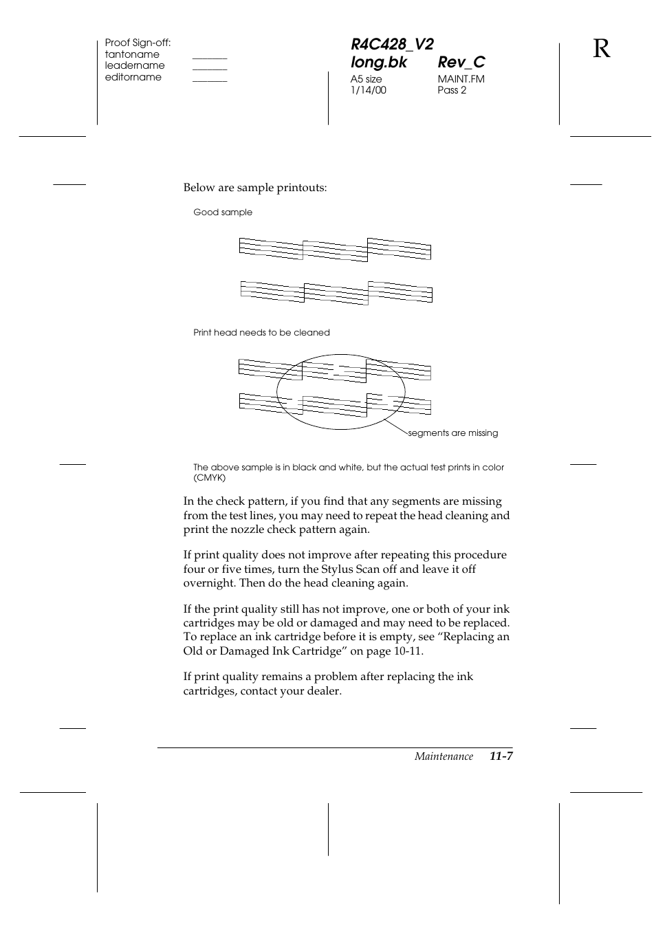 Epson 2000 User Manual | Page 153 / 231