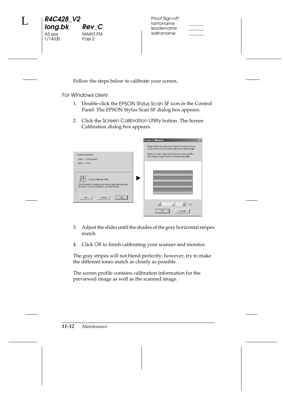 Epson 2000 User Manual | Page 158 / 231